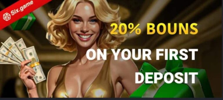 Six Game First deposit bonus